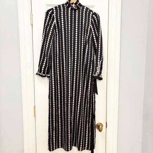 Kate Spade Pearl Drops Silk Dress Size 00 $495 - Picture 10 of 11